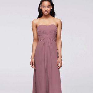 David’s Bridal Quartz Bridesmaids Dress